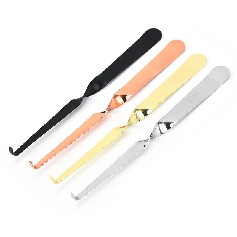 Wick Dipper Tool - 100 ピース/ロット 20 センチメートルステンレス鋼芯ディッパーキャンドル芯フックキャンドルアクセサリー消火キャンドル芯ツール