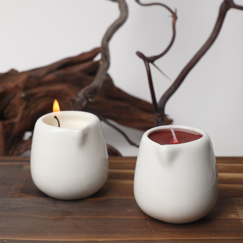 Candle Supplies Essential Oils - トラベルバッグ セラミックカップキャンドル ホリデー用品 お土産 低温キャンドル ソイワックスキャンドル