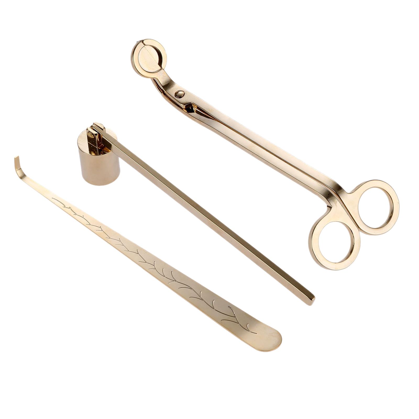 3 in 1 キャンドルアクセサリーセット ウィック、キャン - Wick Dipper Tool のレビューと価格