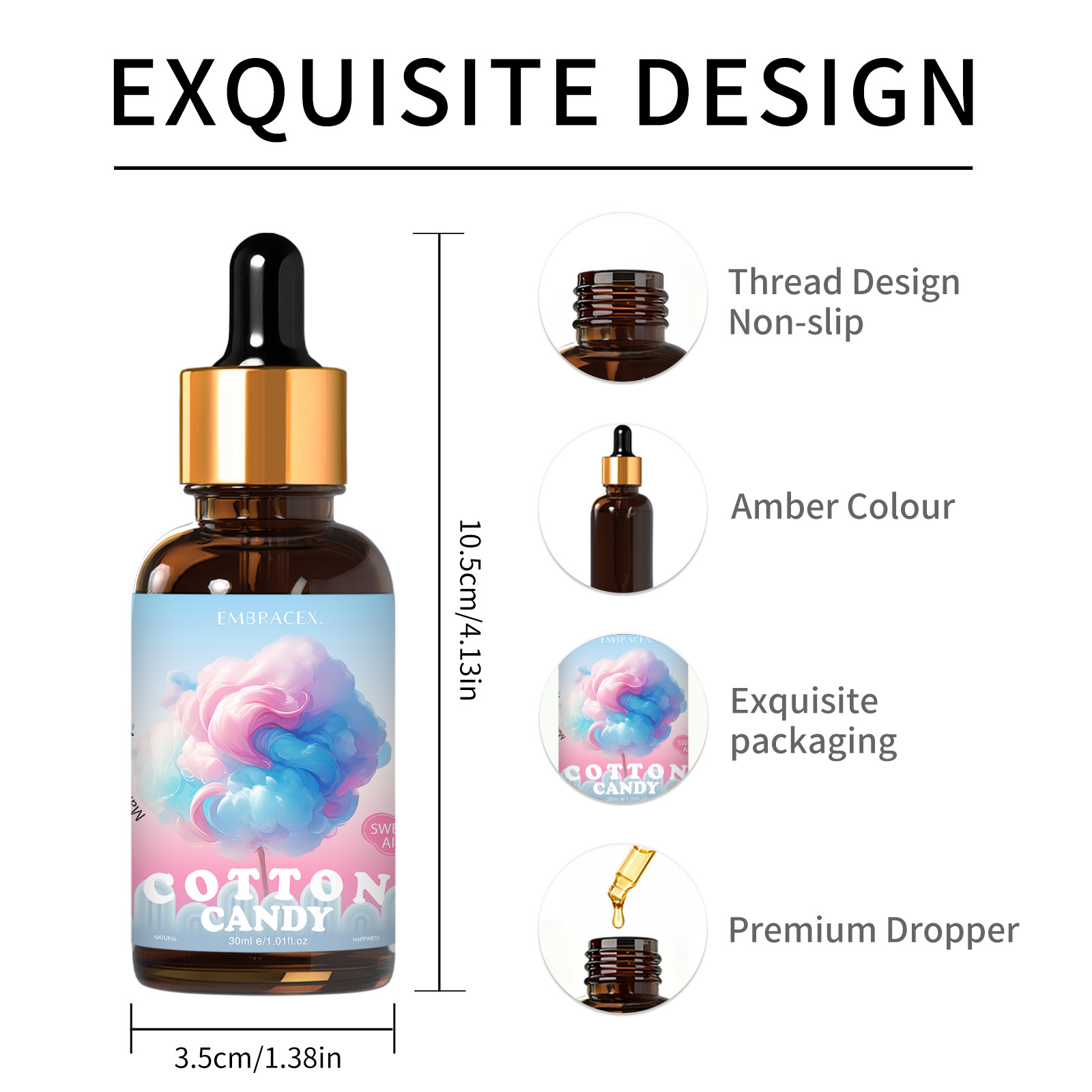 30ml コットンキャンディー エッセンシャルオイル 車用品 - Candle Supplies Essential Oils のレビューと価格
