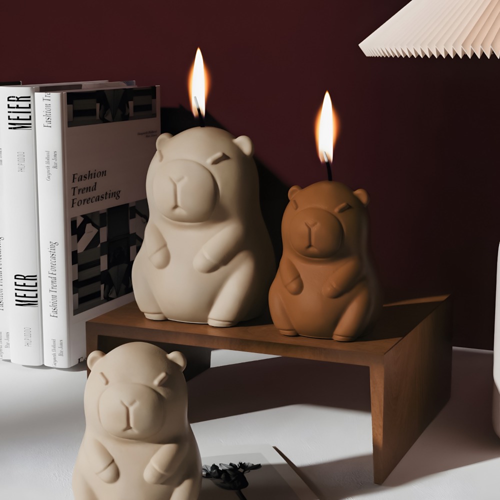 立ちカピバラ香りキャンドルシリコーン型 3D 動物樹脂石膏作 - Candle Making Supplies For Beginners のレビューと価格