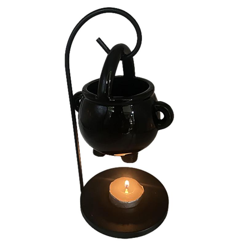 ぶら下げ大釜ワックスバーナー魔女大釜ポットキャンドルホルダー - Candle Supplies Essential Oils のレビューと価格