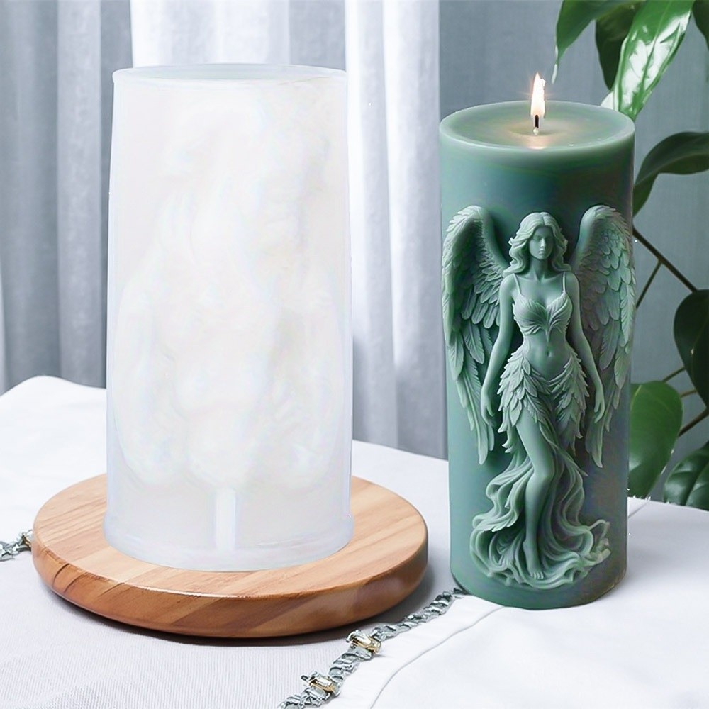 新しいシリコン製アロマキャンドルモールド 3Dゴシックスタイ - Candle Making Supplies For Beginners のレビューと価格