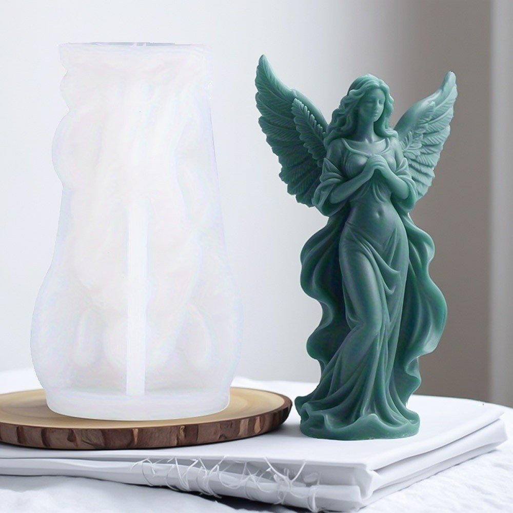 新しいシリコン製アロマキャンドルモールド 3Dゴシックスタイ - Candle Making Supplies For Beginners のレビューと価格