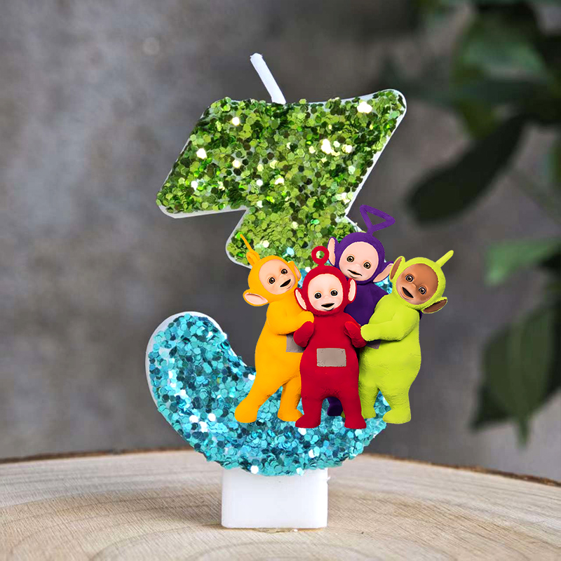 テレタビーズ 誕生日キャンドルキット ナンバーピック プラス - Candle Supplies Plus のレビューと価格