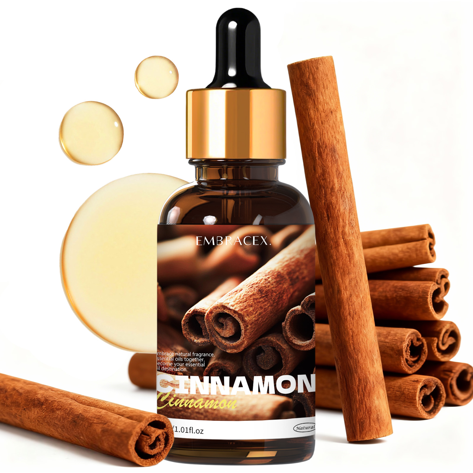30ml シナモン植物エッセンシャルオイル カー用品、ディフ - Candle Supplies Essential Oils のレビューと価格