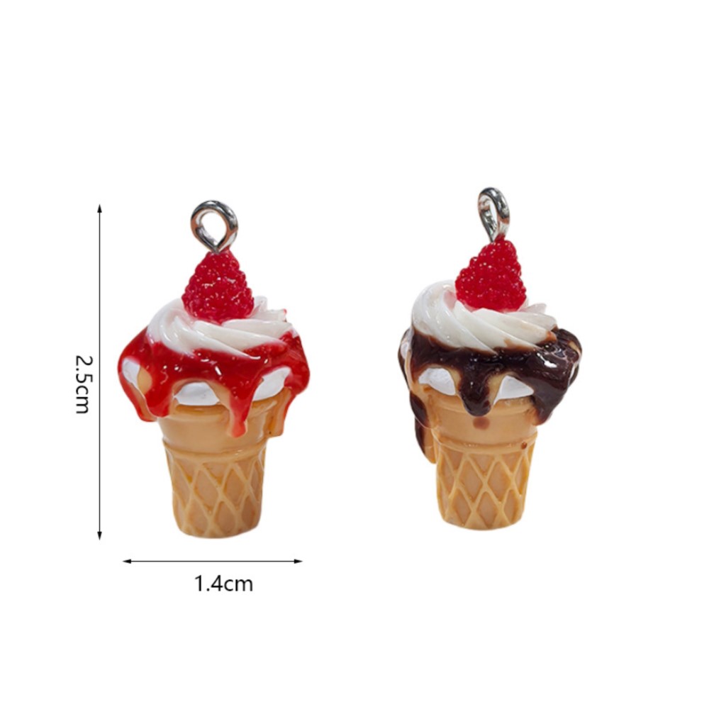 10 個かわいい 3D シミュレーション食品アイスクリーム樹 - Candle Shop のレビューと価格