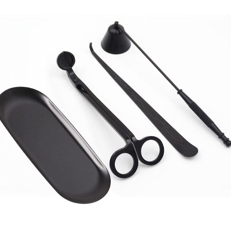 4 ピース/セットキャンドル芯トリマーはさみ消火器フックキャ - Wick Dipper Tool のレビューと価格