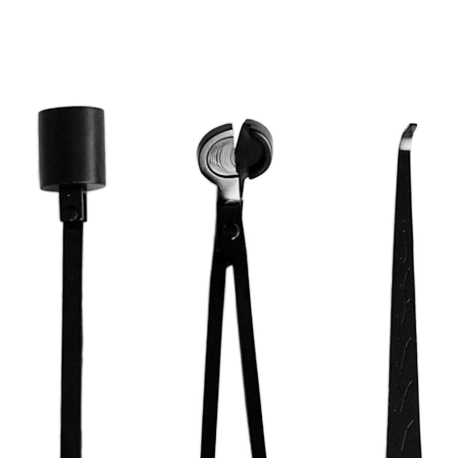 3個入り ブラック キャンドル芯トリマー ディッパー キャン - Wick Dipper Tool のレビューと価格